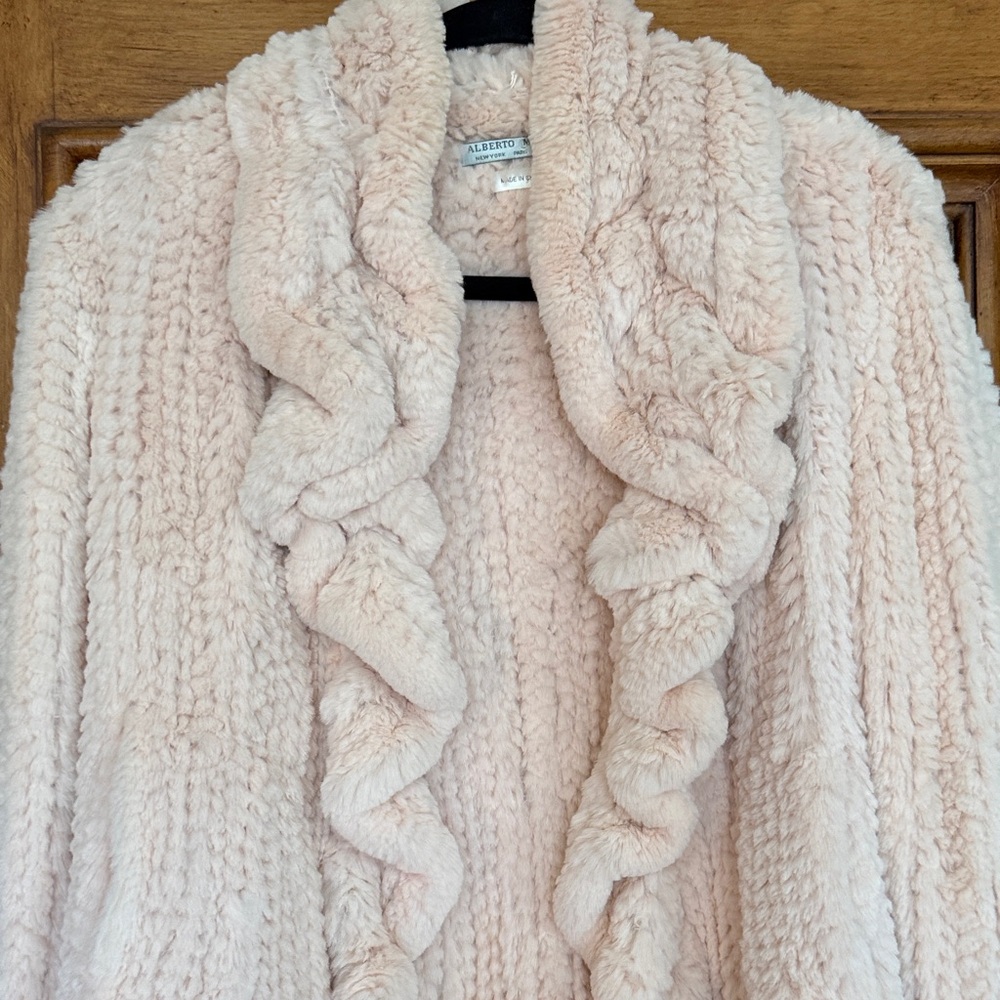 Alberto Makali Pink Teddy Jacket - Picture 4 of 6